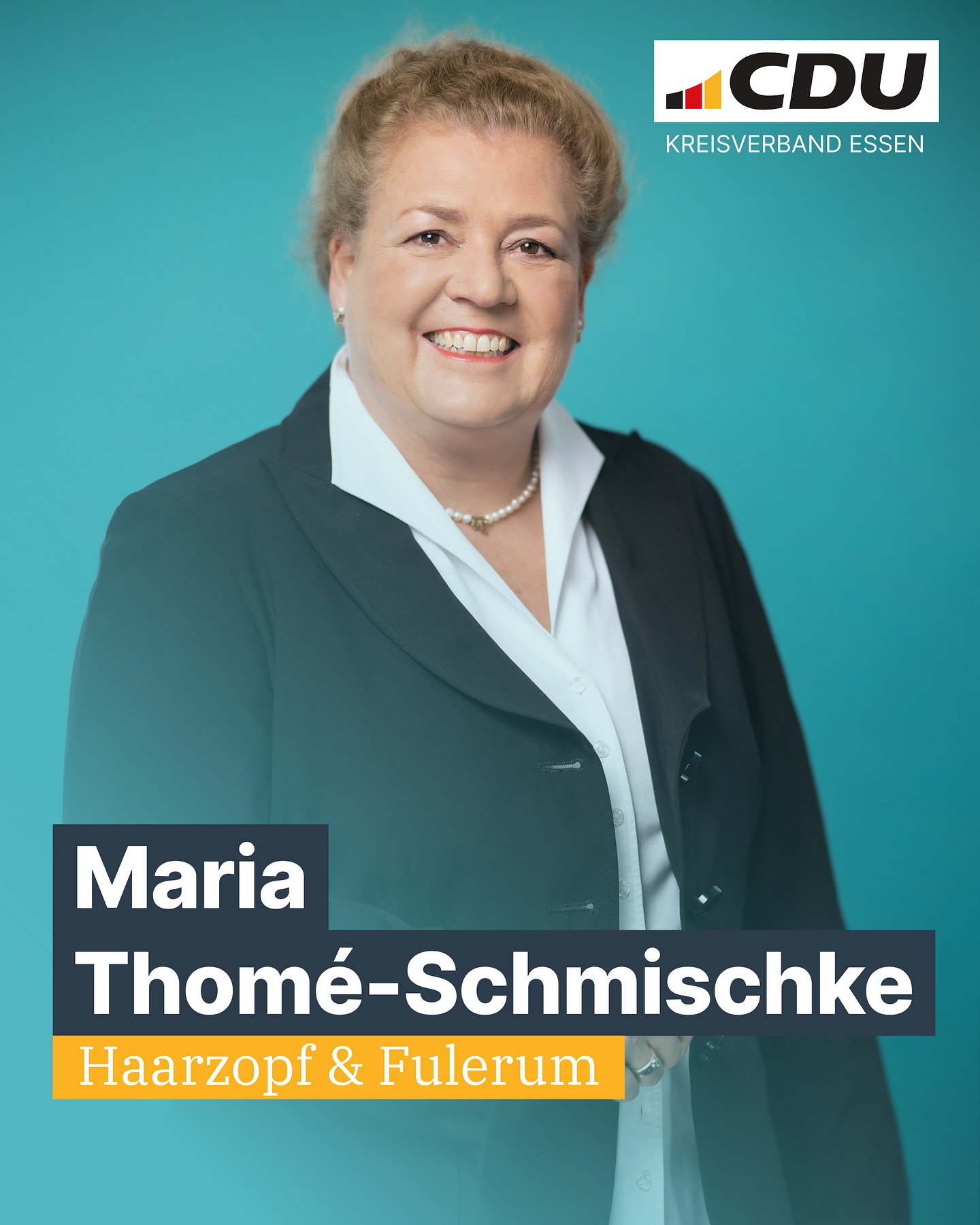 Maria Thomé-Schmischke - Unsere Ratskandidatin für Fulerum und Haarzopf
